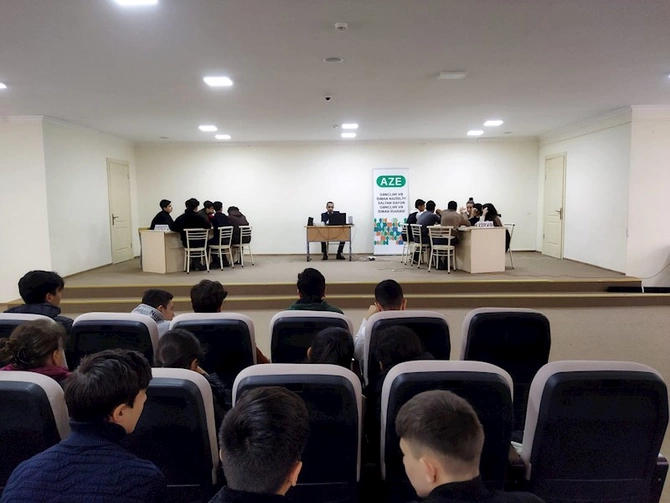 Heydər Əliyevin xatirəsinə həsr olunmuş “Breyn rinq” üzrə rayon birinciliyi keçirilib — FOTO Heydər Əliyevin xatirəsinə həsr olunmuş “Breyn rinq” üzrə rayon birinciliyi keçirilib — FOTO