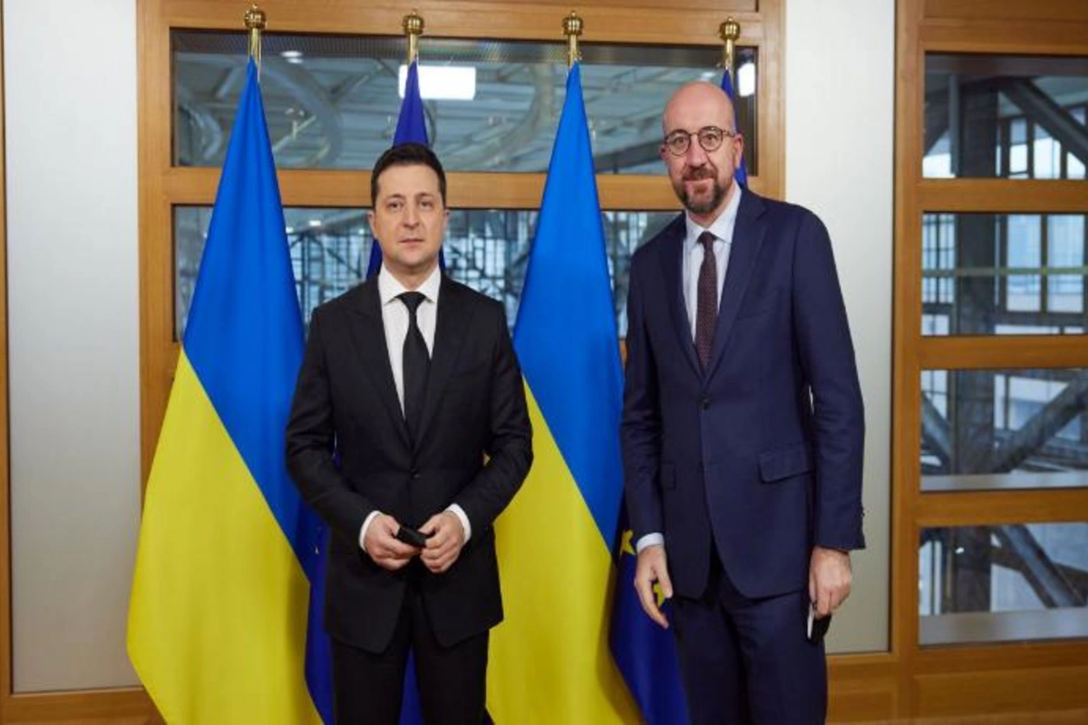 Zelenski Şarl Mişellə Ukrayna ətrafında son vəziyyəti müzakirə etdi