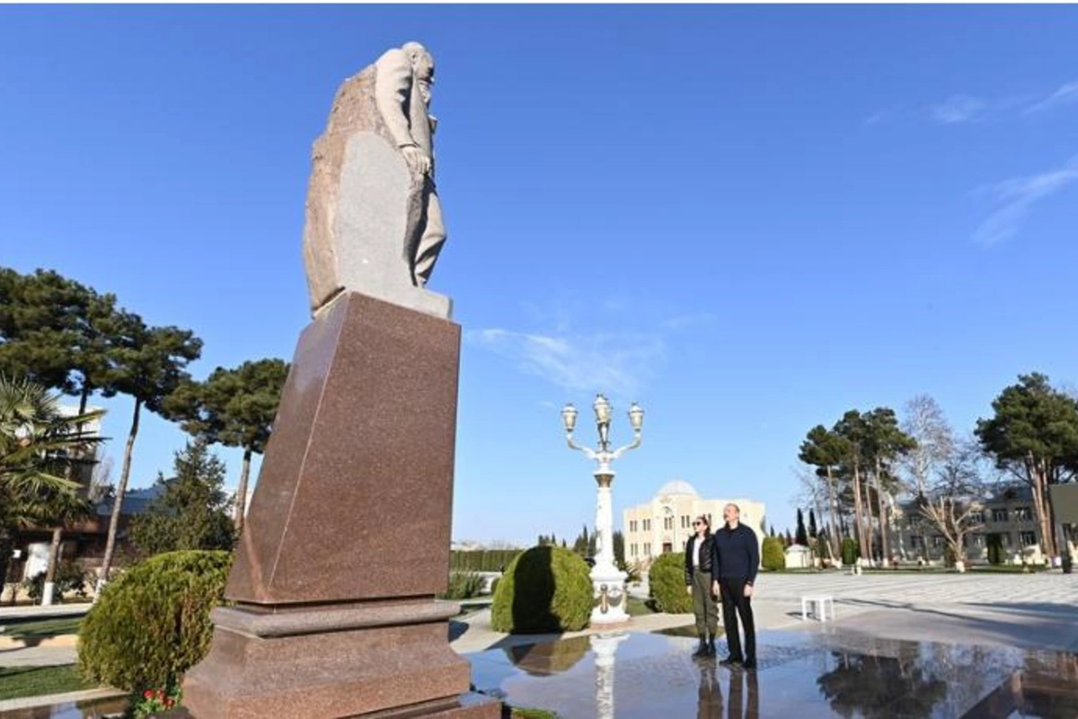 İlham Əliyev və Mehriban Əliyeva Ağcabədidə oldular