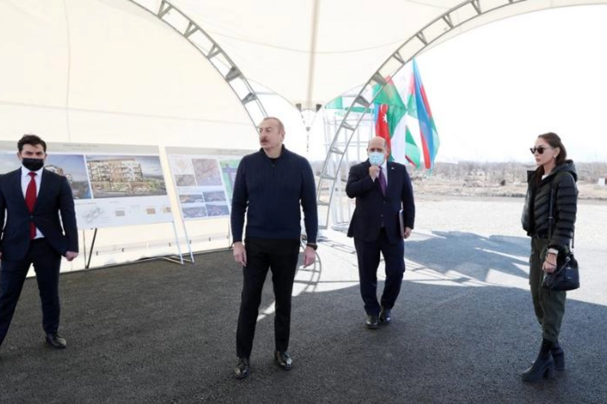 Ağdamda 209 mənzildən ibarət yeni yaşayış kompleksinin təməli qoyuldu