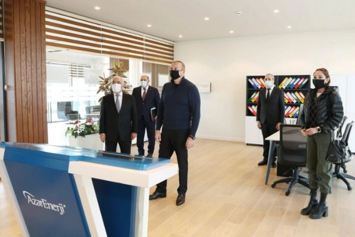 Prezident və birinci xanım Ağdamda səfərdə oldular — FOTOLAR