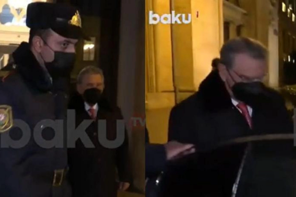 Ramiz Mehdiyevin yola salınma ANI – VİDEO