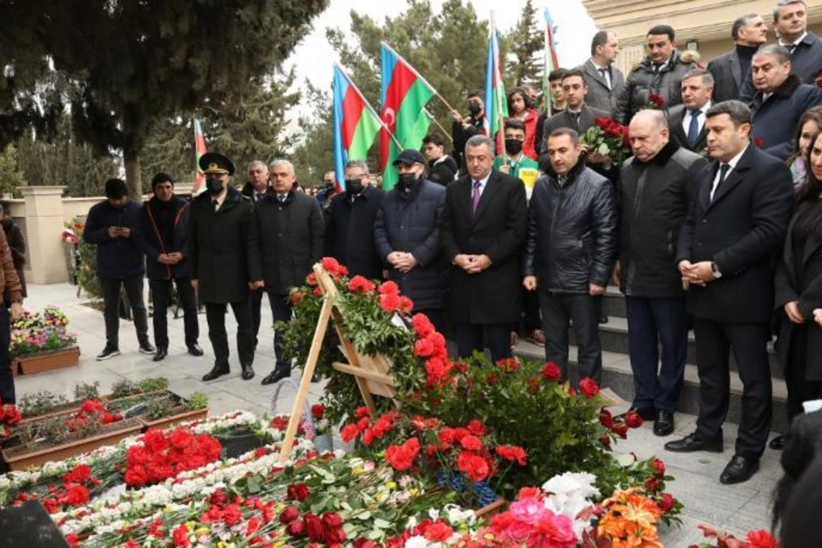 Abşeron rayonunda şəhid ailələri ziyarət olundu — FOTO