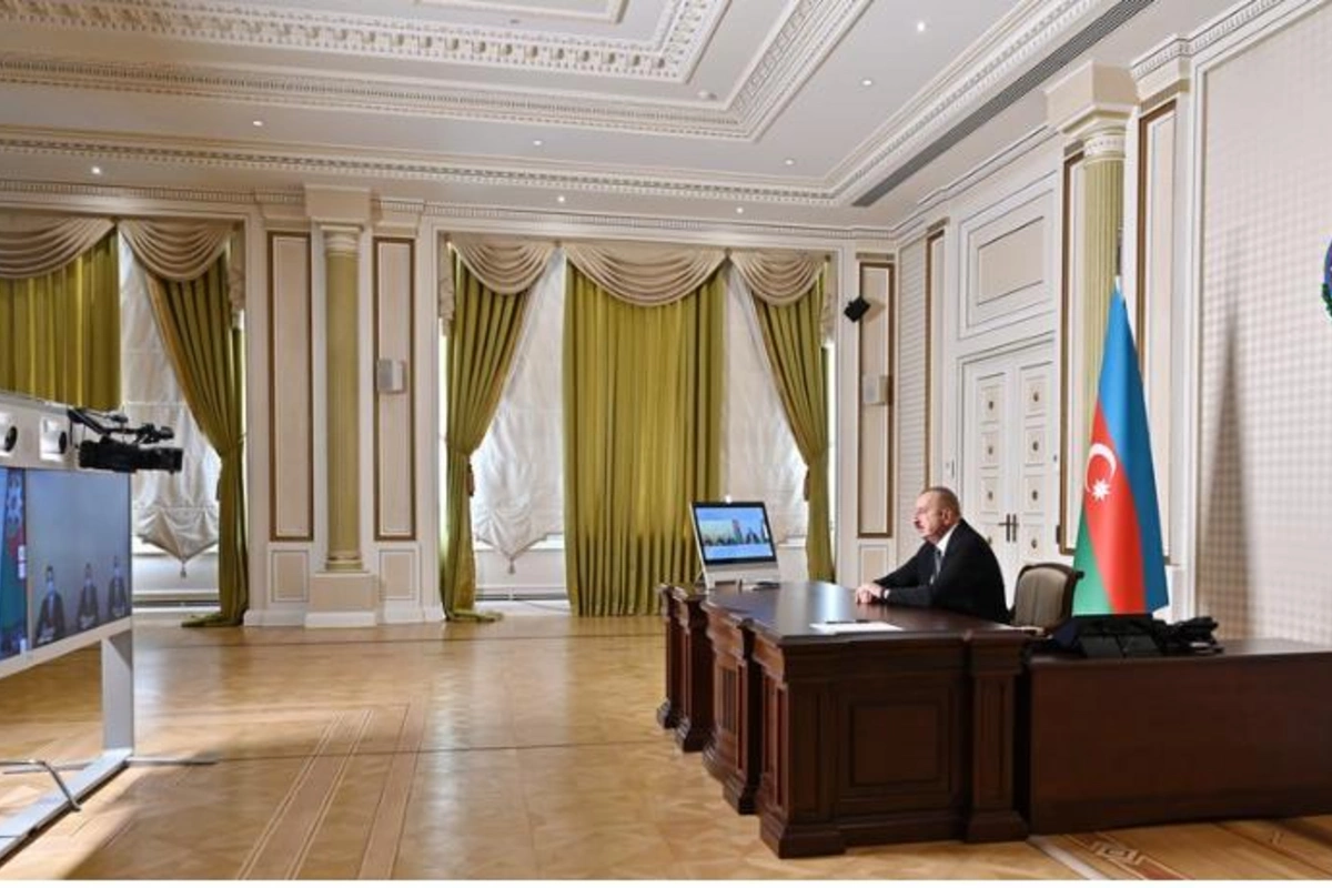 İlham Əliyev yeni icra başçılarını videoformatda qəbul etdi