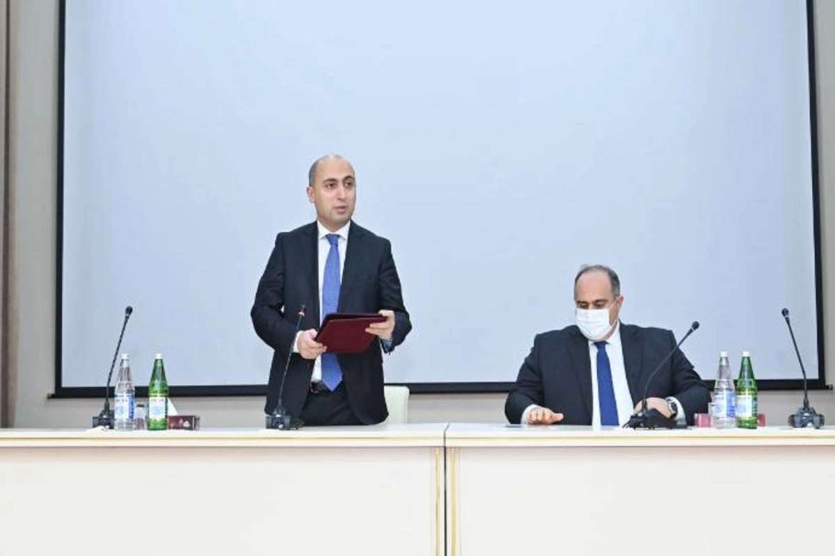 BSU-nun yeni rektoru kollektivə təqdim edildi — FOTO