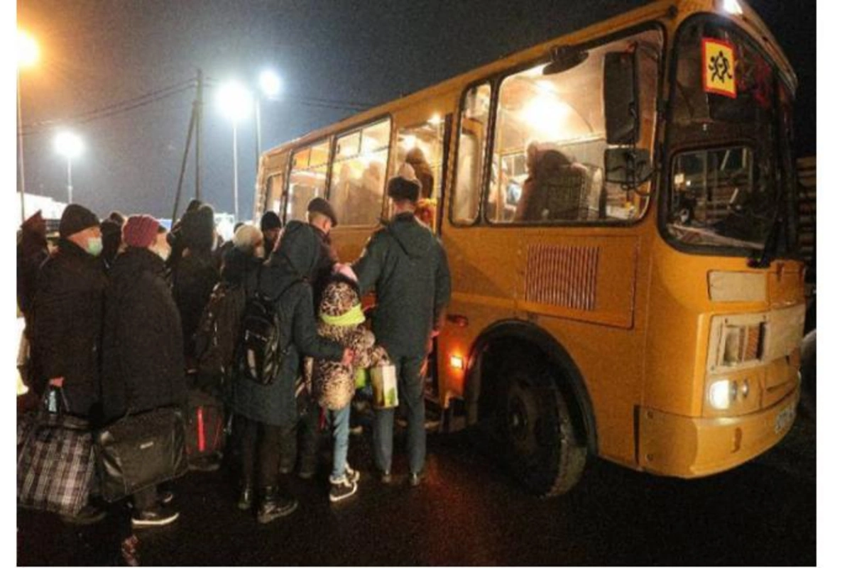 Donbasın 53 min sakini Rusiyaya təxliyə edildi