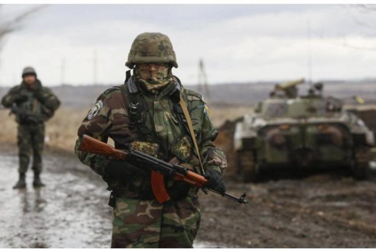 Donetskdəki atışmanın görüntüləri yayıldı — VİDEO