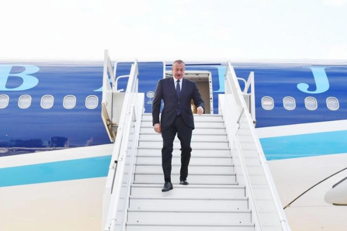 Prezident Türkiyəyə işgüzar səfərə yola düşdü