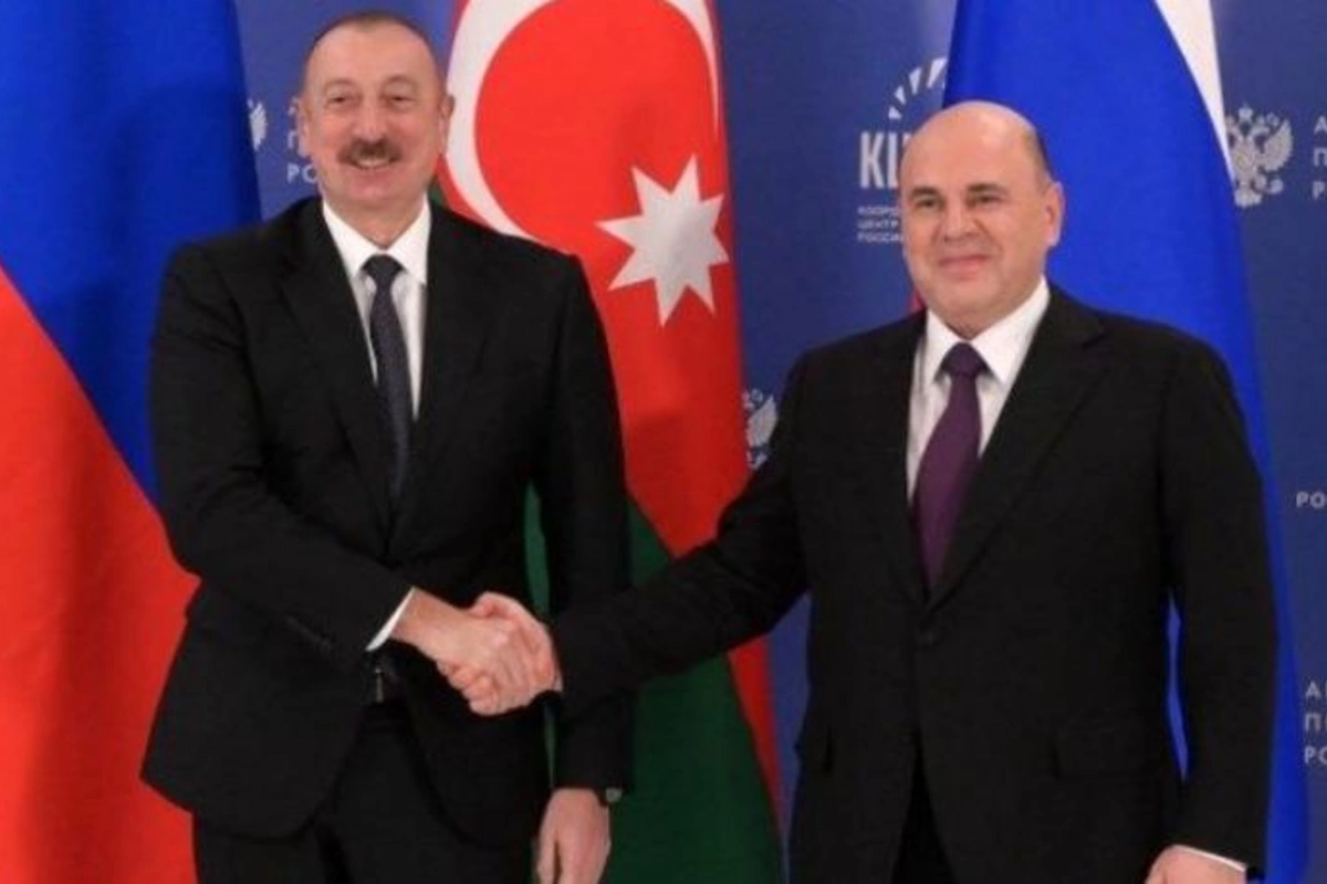 İlham Əliyev Mixail Mişustinlə görüşdü
