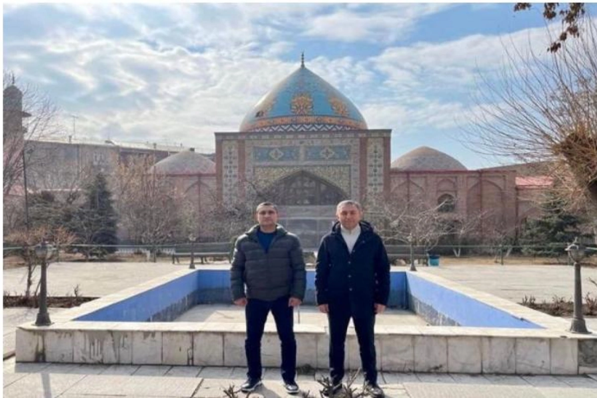 Milli Məclisin deputatları İrəvanda Göy məscidi ziyarət etdi — FOTOLAR
