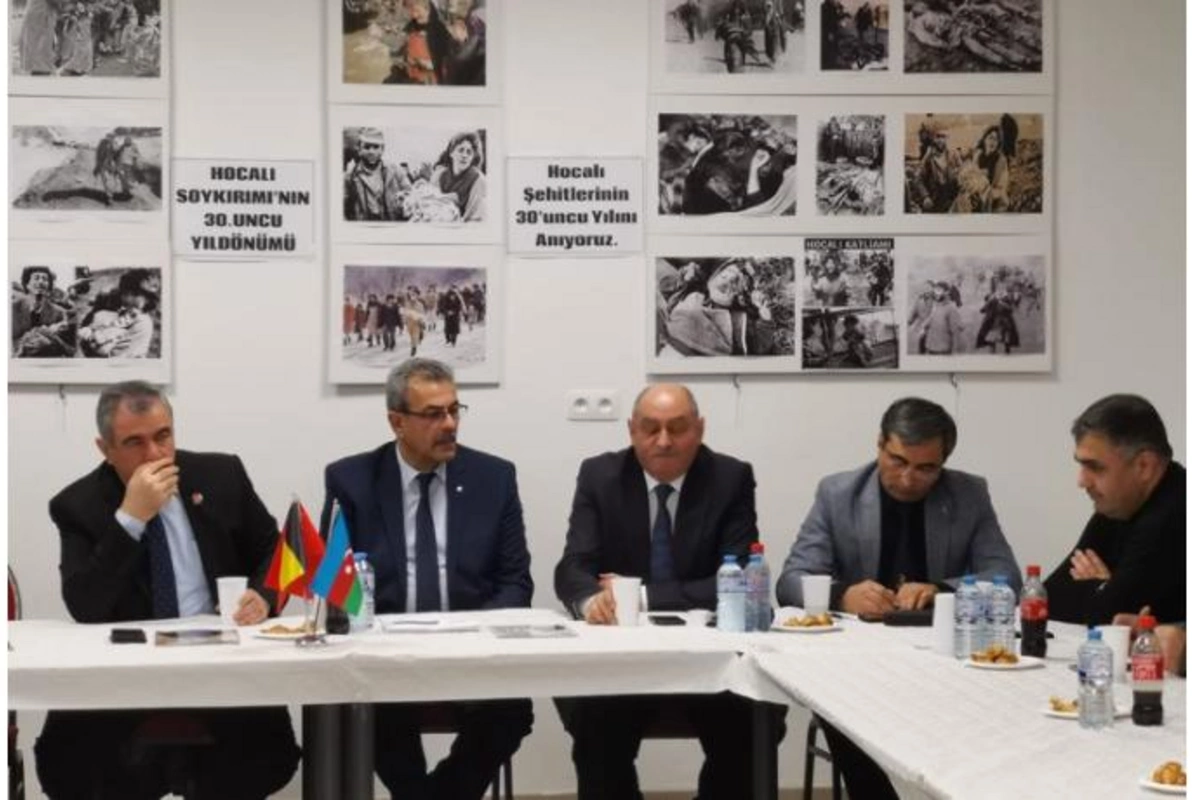 Brüsseldə Xocalı soyqırımının 30-cu ildönümünə həsr olunmuş tədbir keçirildi — FOTOLAR