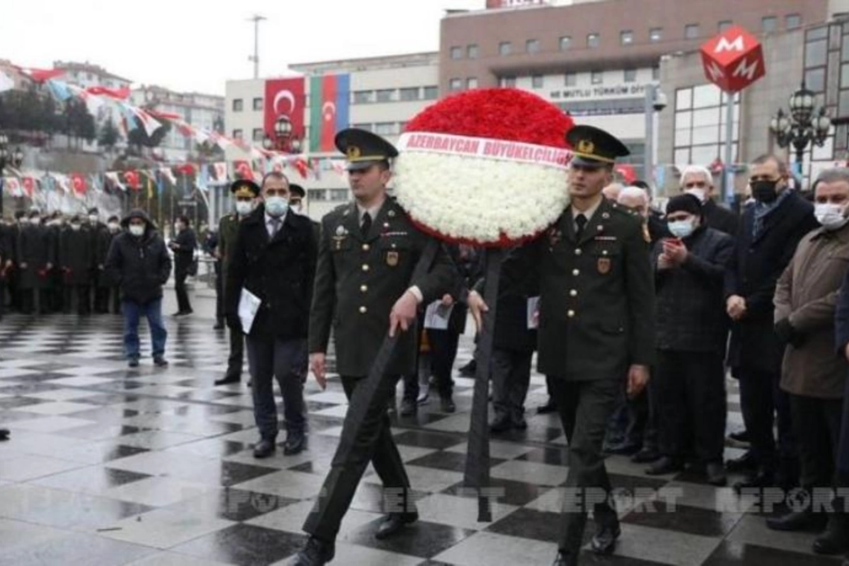 Türkiyənin paytaxtı Ankarada Xocalı soyqırımı abidəsi ucaldıldı — FOTO
