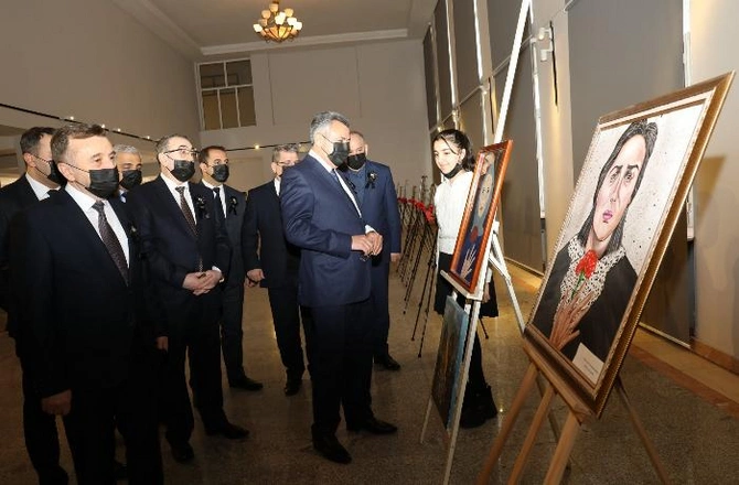 Abşeron rayonunda Xocalı soyqırımının 30-cu il dönümü qeyd edilib — FOTO