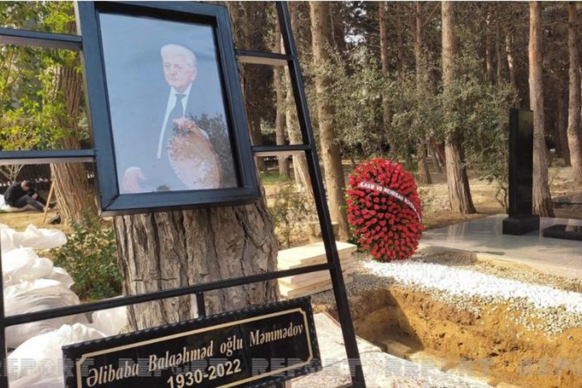 Xalq artisti Əlibaba Məmmədov dəfn olundu — FOTOLAR