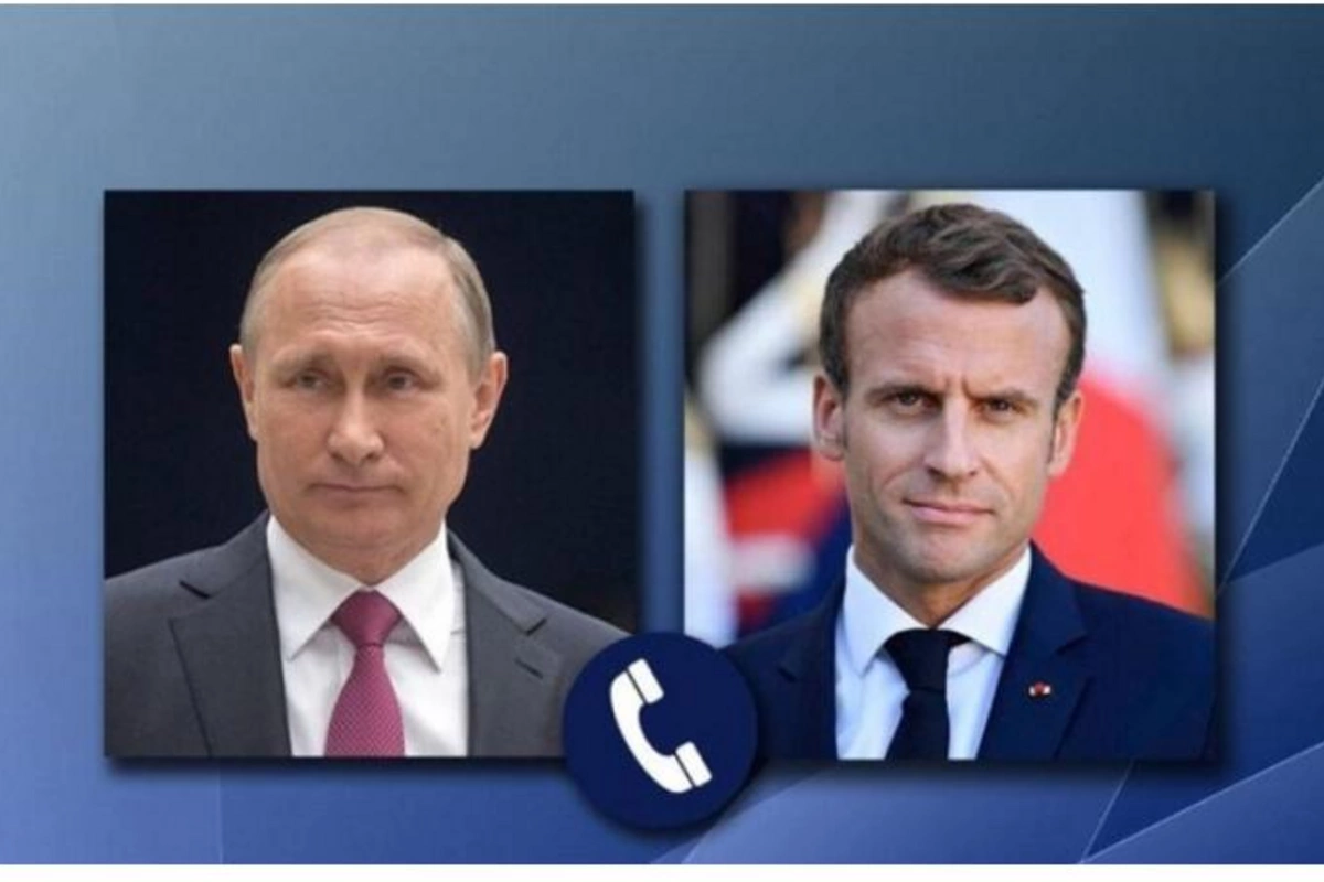 Makron Putin və Zelenski ilə telefonla danışdı