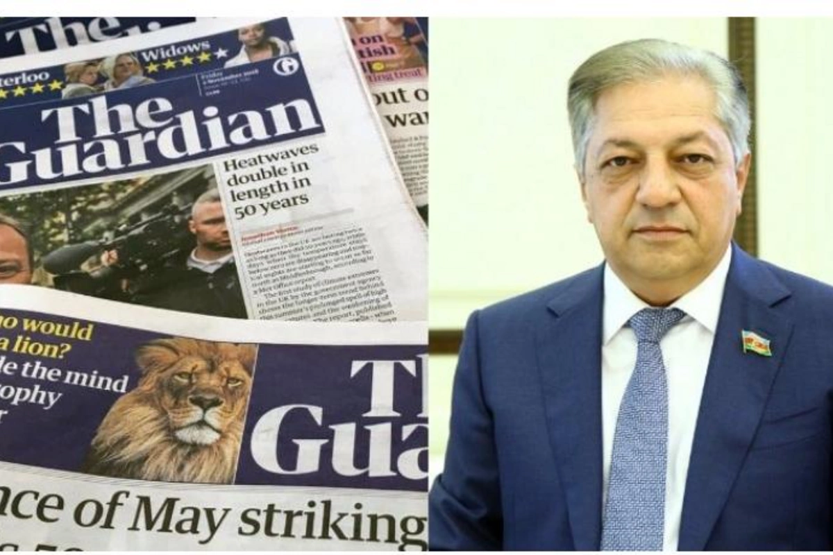 “The Guardian” deputat Cavanşir Feyziyevə görə təkzib verdi — FOTOLAR