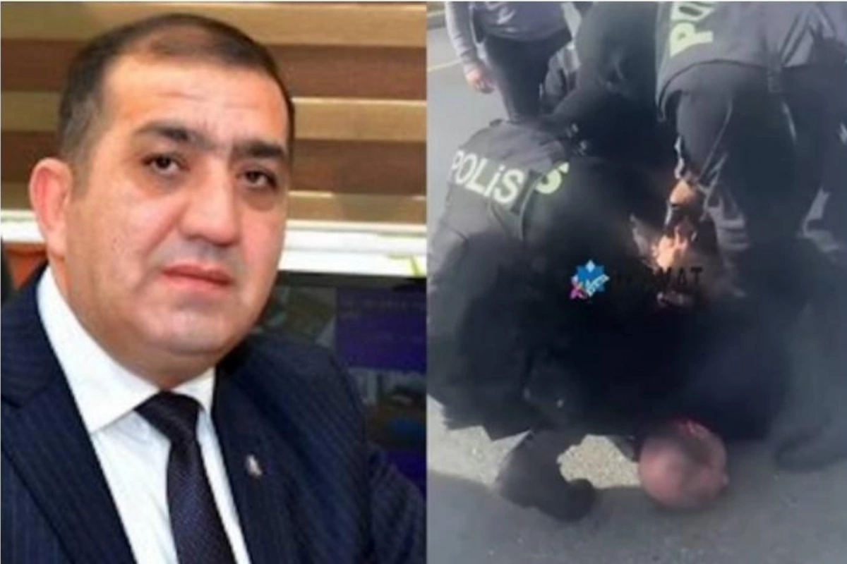Polis Rasim Məmmədovu belə saxladı — VİDEO