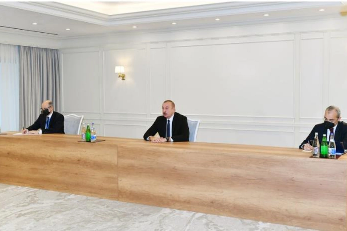 İlham Əliyev Avropa İttifaqının energetika məsələləri üzrə komissarını qəbul etdi — YENİLƏNİB