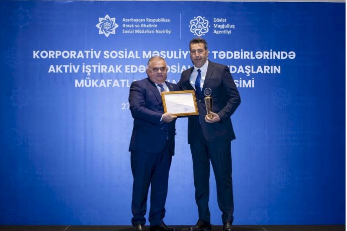 “Al Market” ƏƏSMN tərəfindən mükafatlandırıldı — FOTOLAR