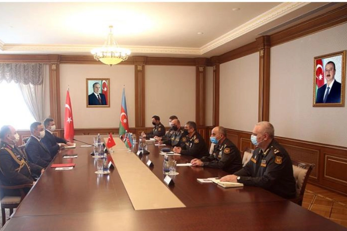 Zakir Həsənov Türkiyənin milli müdafiə nazirinin müavini ilə görüşdü — FOTO