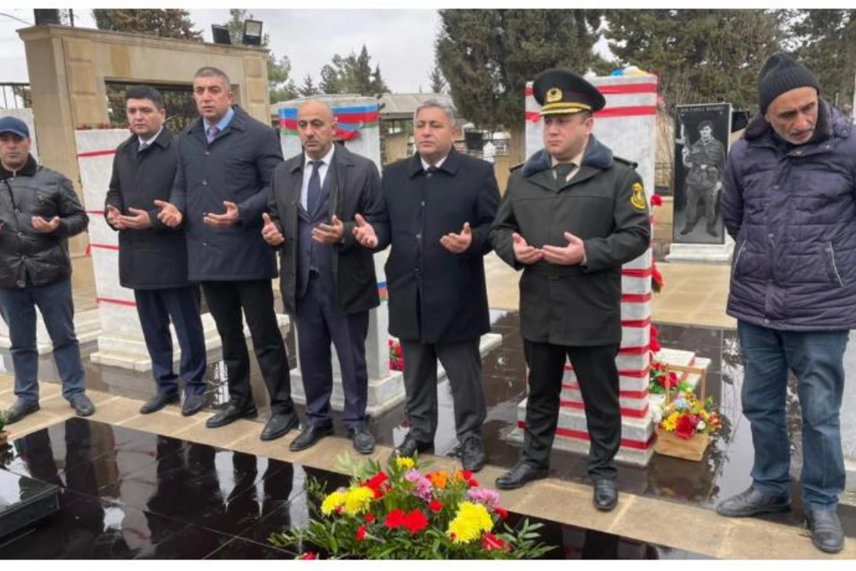 Vətən Müharibəsi şəhidinin doğum günü qeyd edildi — FOTOLAR