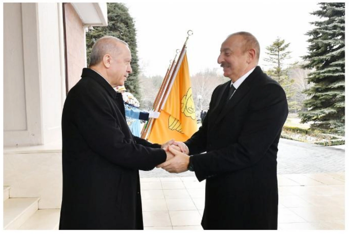İlham Əliyev və Ərdoğan arasında görüş başa çatdı