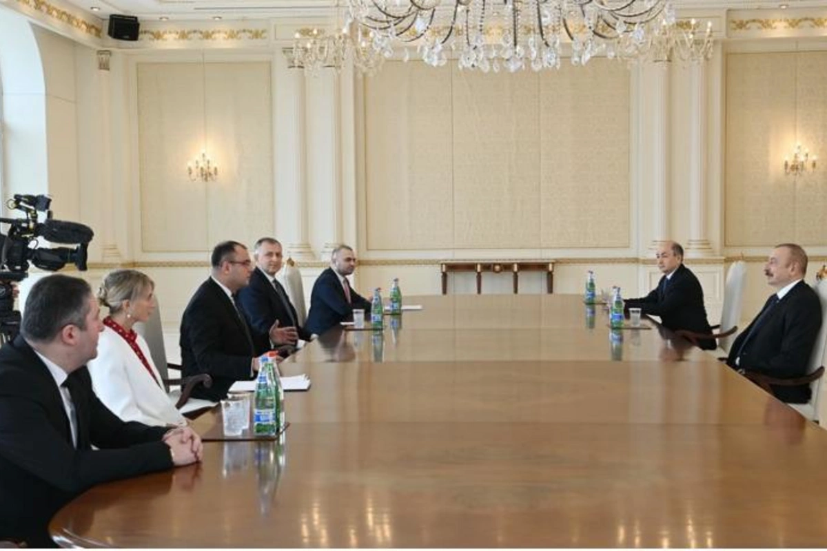 İlham Əliyev Gürcüstanın ədliyyə nazirini qəbul etdi — FOTO
