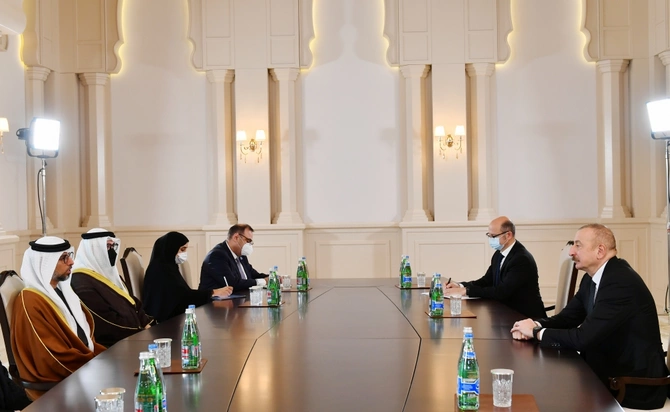 Prezident BƏƏ-nin energetika və infrastruktur nazirini qəbul etdi — YENİLƏNİB