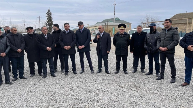 Salyanda Vətən Müharibəsi şəhidinin doğum günü qeyd olundu — FOTOLAR