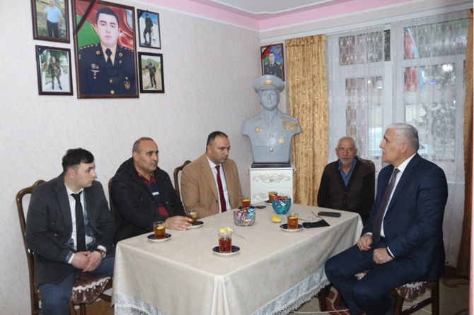 Xətaidə şəhid ailələri və qazilər ziyarət olundu — FOTOLAR