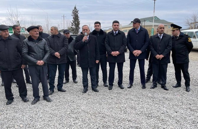 Salyanda Vətən Müharibəsi şəhidinin doğum günü qeyd olundu — FOTOLAR