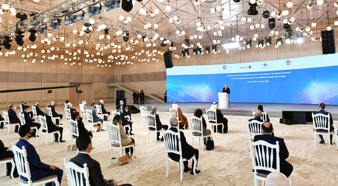 İlham Əliyev Qaradağ Günəş Elektrik Stansiyasının təməlqoyma mərasimində iştirak etdi — YENİLƏNİB İlham Əliyev Qaradağ Günəş Elektrik Stansiyasının təməlqoyma mərasimində iştirak etdi — YENİLƏNİB