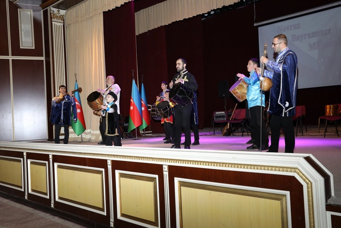 Abşeronda şəhid ailələri və qazilər üçün Novruz şənliyi keçirildi — FOTOLAR
