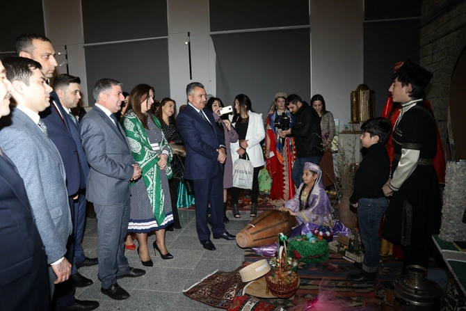 Abşeronda şəhid ailələri və qazilər üçün Novruz şənliyi keçirildi — FOTOLAR