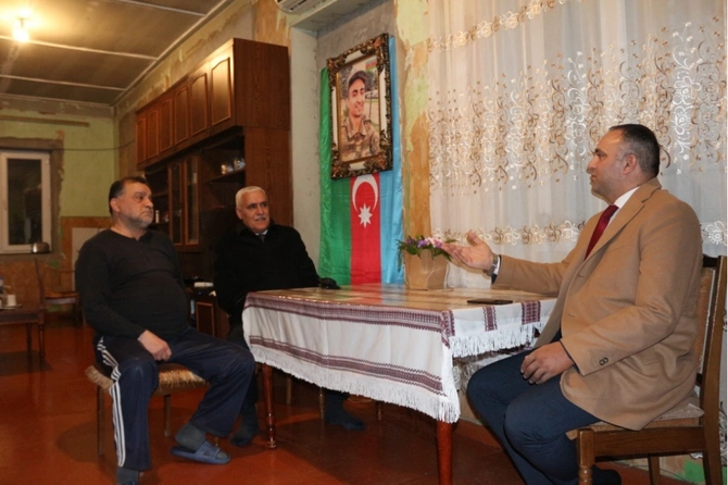 Xətaidə şəhid ailələri və qazilər ziyarət olundu — FOTOLAR