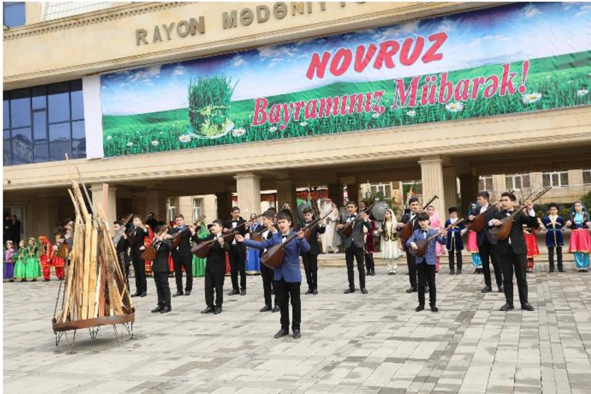 Abşeronda şəhid ailələri və qazilər üçün Novruz şənliyi keçirildi — FOTOLAR