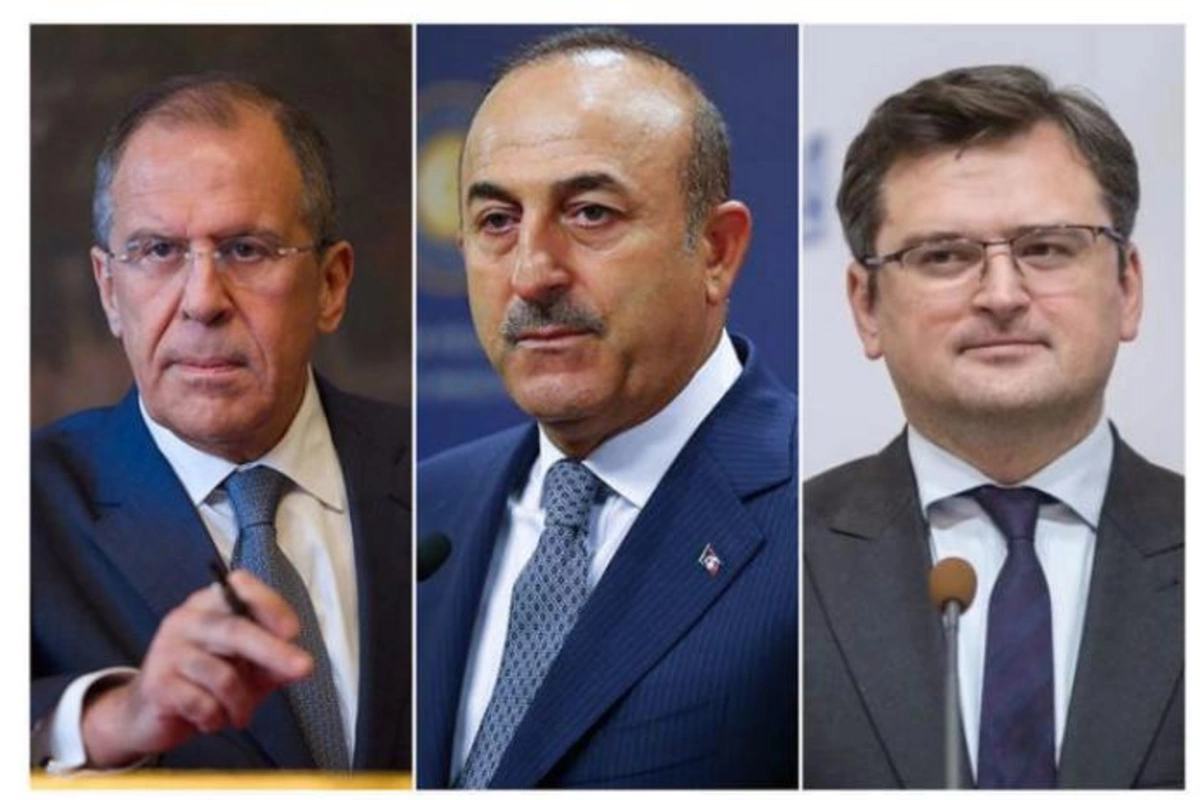 Çavuşoğlu ukraynalı və rusiyalı həmkarları ilə danışdı