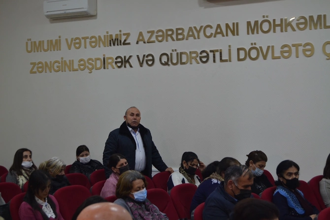 Alı Alıyev Beyləqandakı füzulili məcburi köçkünlərlə görüşdü — FOTOLAR