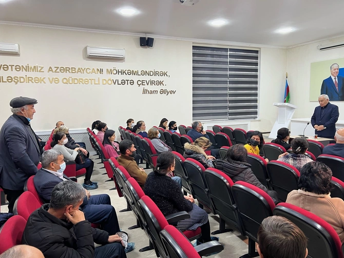 Alı Alıyev Beyləqandakı füzulili məcburi köçkünlərlə görüşdü — FOTOLAR