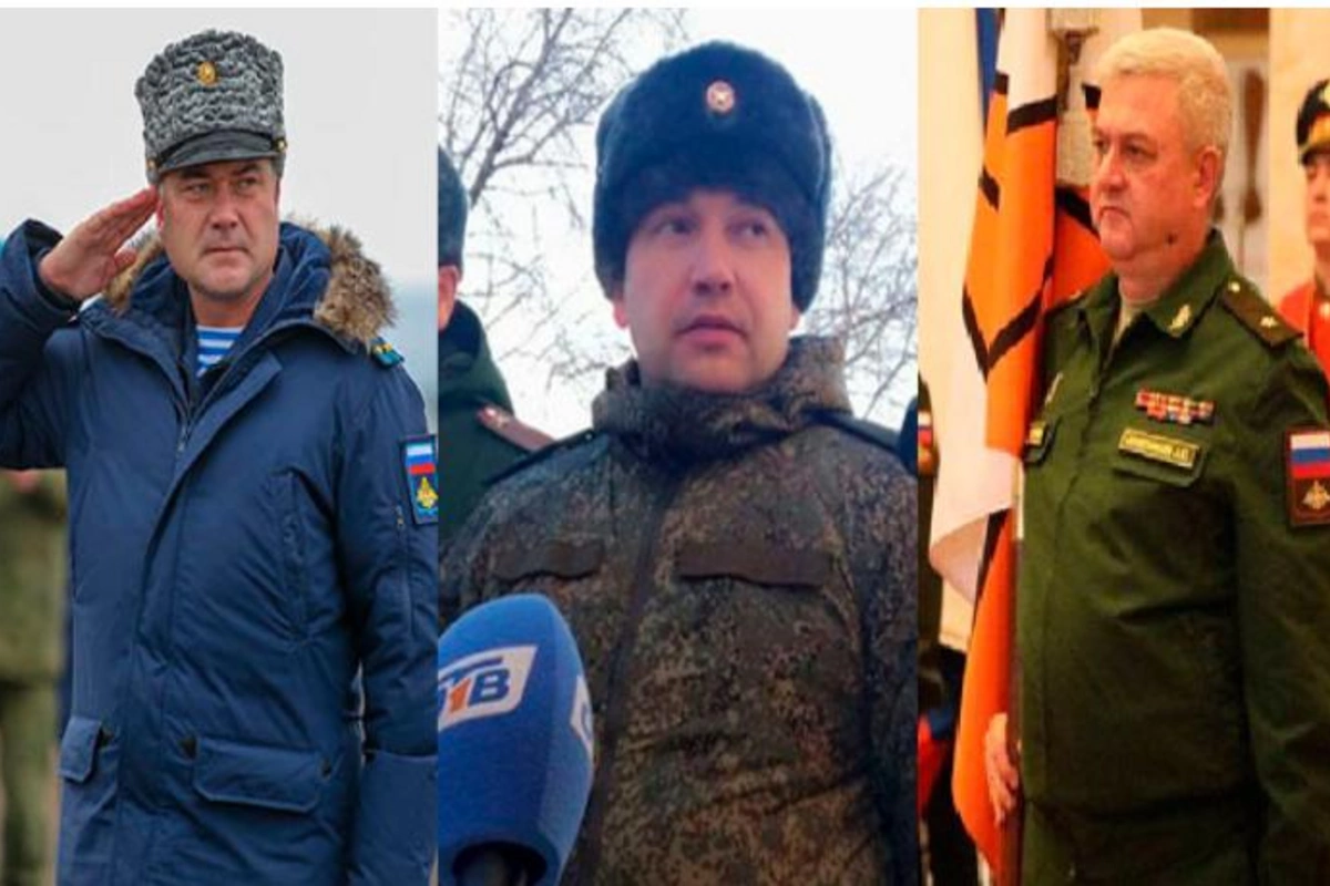 Ukraynada öldürülən rus generalların SİYAHISI