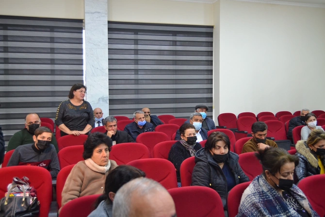 Alı Alıyev Beyləqandakı füzulili məcburi köçkünlərlə görüşdü — FOTOLAR