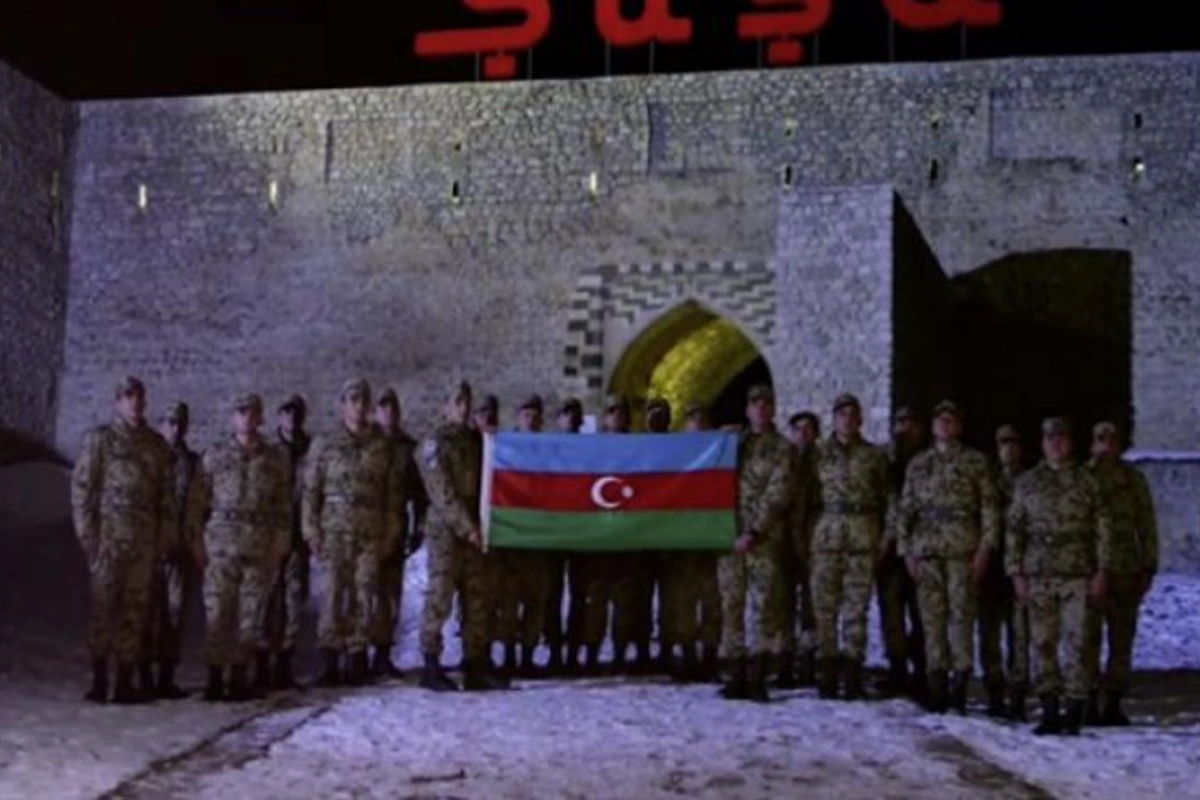 Hərbçilərimiz Novruz bayramını Şuşada belə qeyd edir — VİDEO