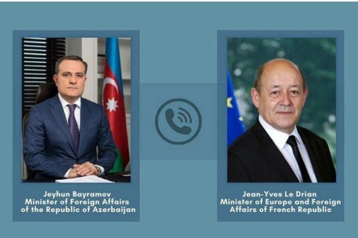 Ceyhun Bayramov fransalı həmkarı ilə regiondakı cari vəziyyəti müzakirə edib