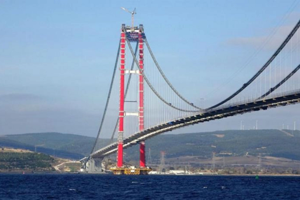 Çanaqqala körpüsü bu gün istifadəyə veriləcək