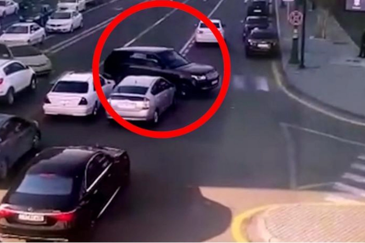 Bakıda polislərin əmrinə tabe olmayan “Range-Rover”in sürücüsü tutuldu — VİDEO