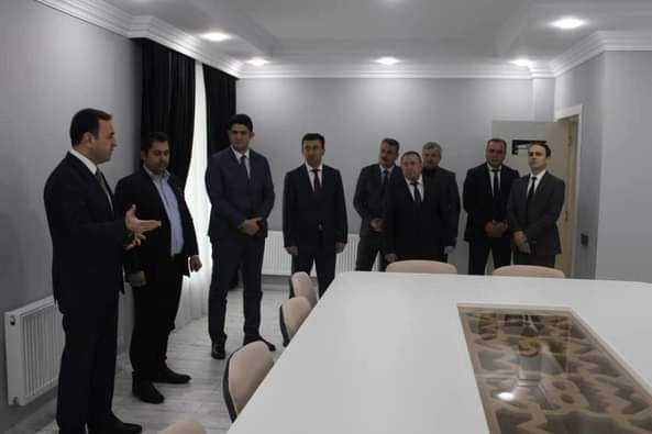 Xanagah kəndində yeni tikilmiş otel istifadəyə verildi — FOTOLAR Xanagah kəndində yeni tikilmiş otel istifadəyə verildi — FOTOLAR
