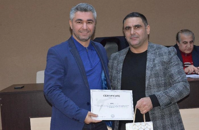 Azərbaycan Taekvondo Federasiyası beynəlxalq üzvlükdən keçən klubları dəyərləndirdi — FOTOLAR Azərbaycan Taekvondo Federasiyası beynəlxalq üzvlükdən keçən klubları dəyərləndirdi — FOTOLAR