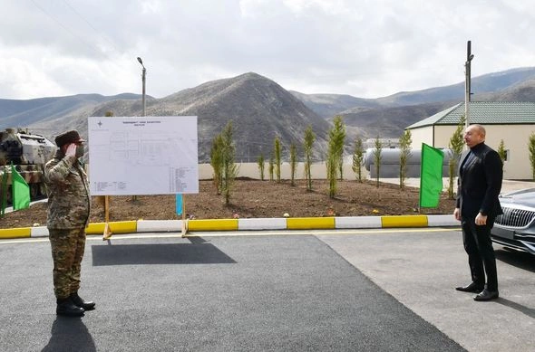 Suqovuşanda “N” saylı hərbi hissəsinin açılışı olub — FOTO