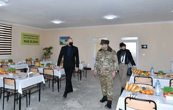 Suqovuşanda “N” saylı hərbi hissəsinin açılışı olub — FOTO