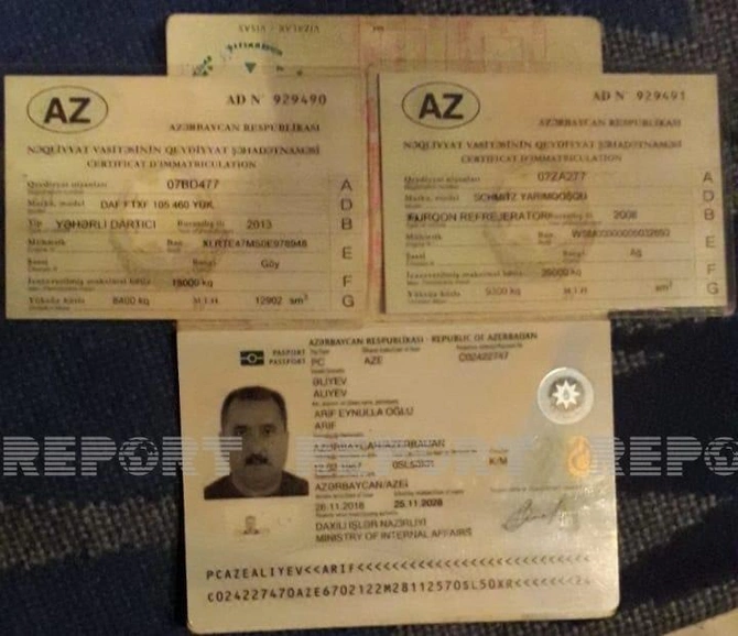 Ukraynada Azərbaycan şirkətinə məxsus yük maşını və sürücüsü mühasirəyə düşdü — FOTOLAR